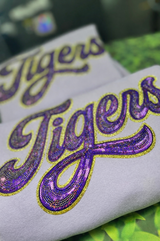Purple Reign Tigers Sweatshirt