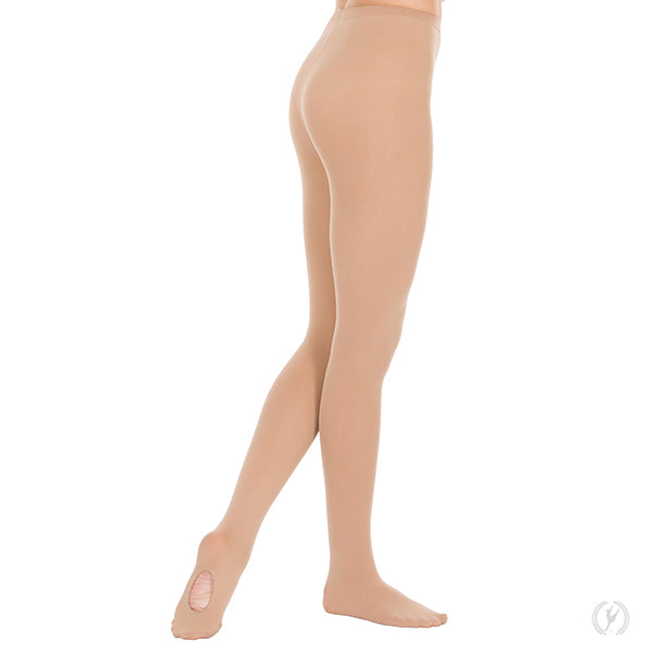 Eurotard Womens TRUE NON-RUN™ Microfiber Convertible Tights