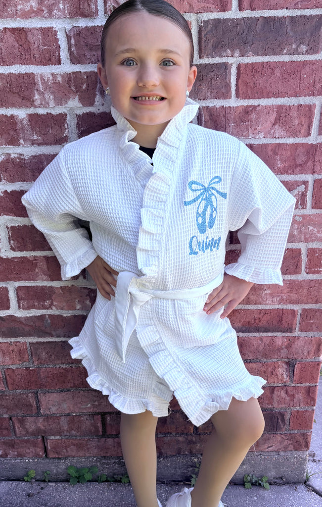 Ruffle Robe Recital Cover Up