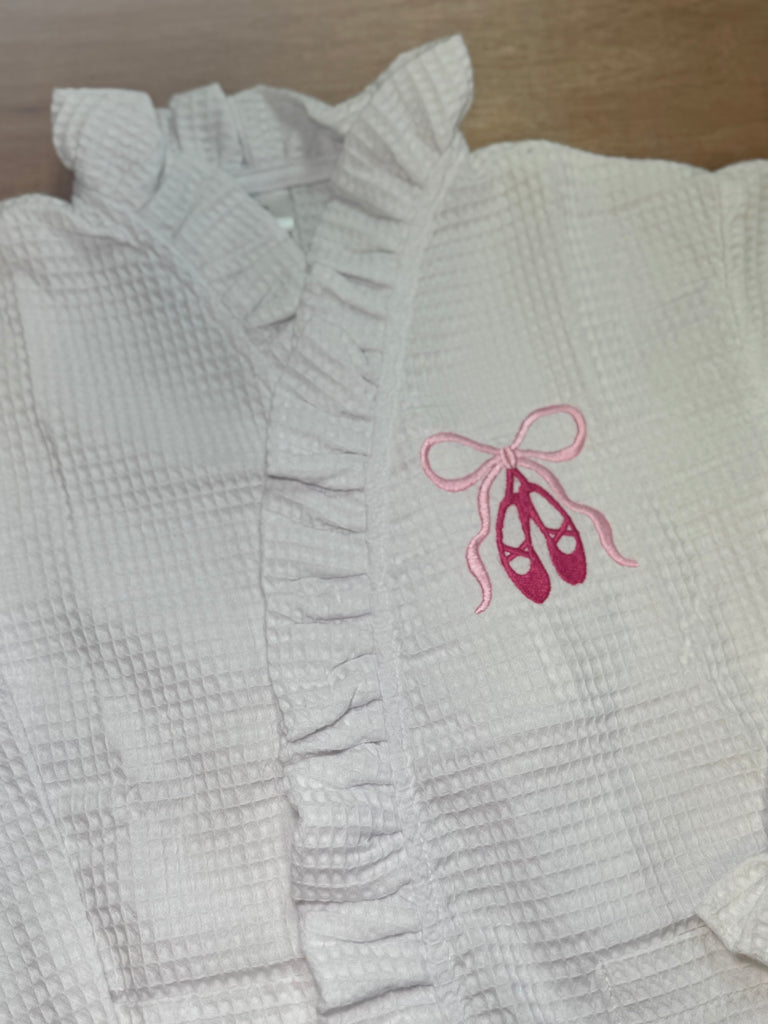 Ruffle Robe Recital Cover Up