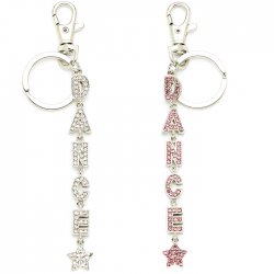 Dance Word Keychain