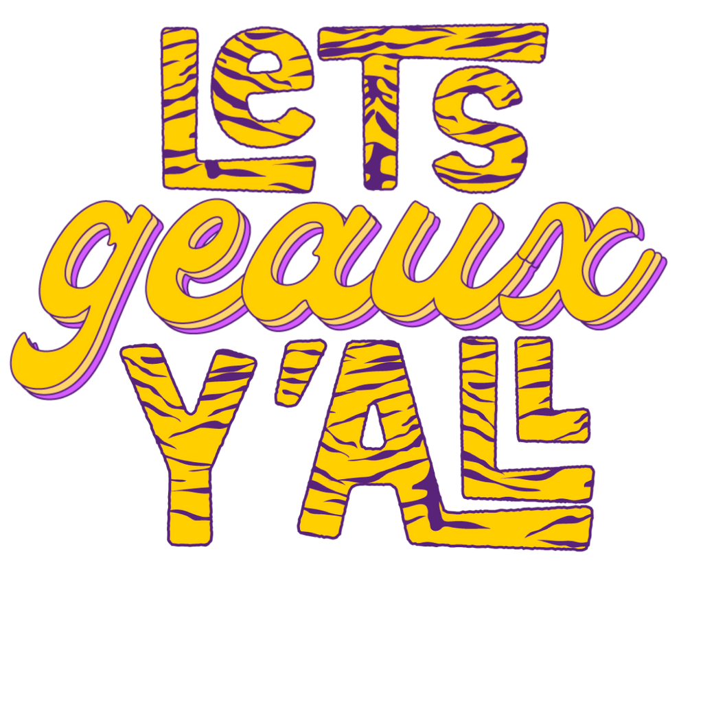 Let's Geaux Yall Tee