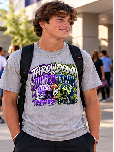 Throwdown in Dutchtown – Griffins vs. Hurricanes Rivalry Tee