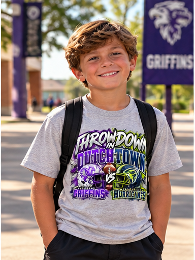 Throwdown in Dutchtown – Griffins vs. Hurricanes Rivalry Tee