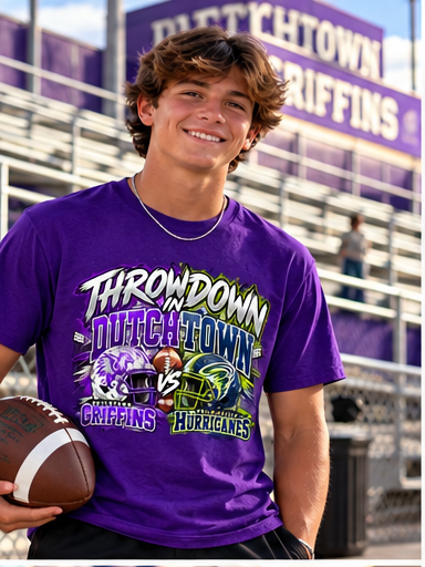 Throwdown in Dutchtown – Griffins vs. Hurricanes Rivalry Tee