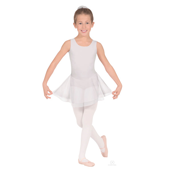 cotton dance dress Eurotard 10467 Girls Short Sleeve Dance Dress with Cotton Lycra