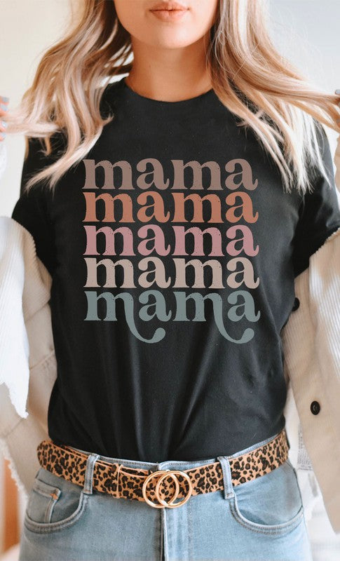 Retro mama graphic tee