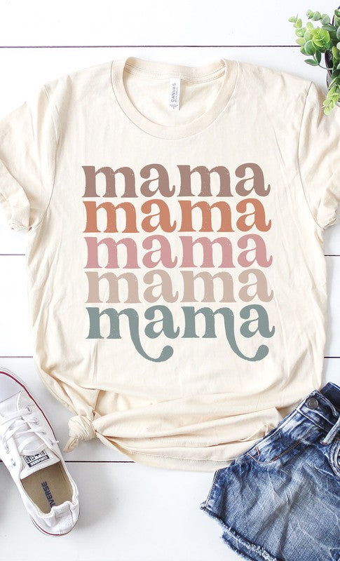 Retro mama graphic tee