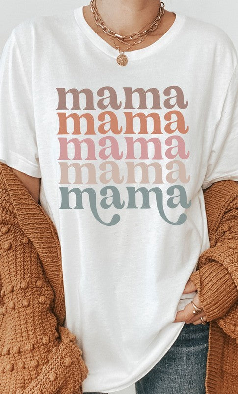 Retro mama graphic tee