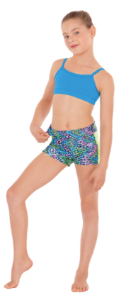 Child Dizzy Dots Contrast Convertible Shorts