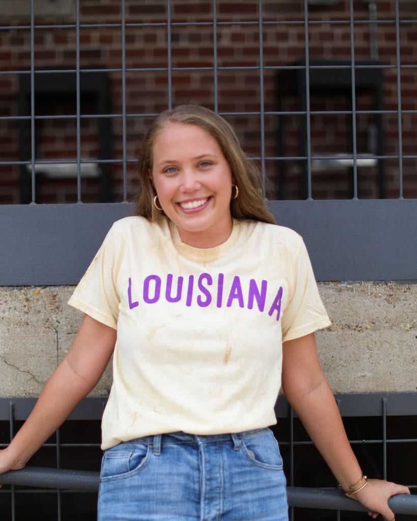 Louisiana Hometown Tie Dye