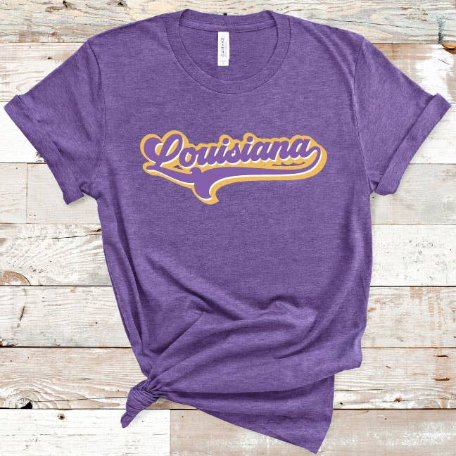 Louisiana Vintage Graphic Tee