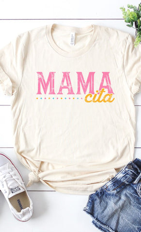 Retro mama graphic tee