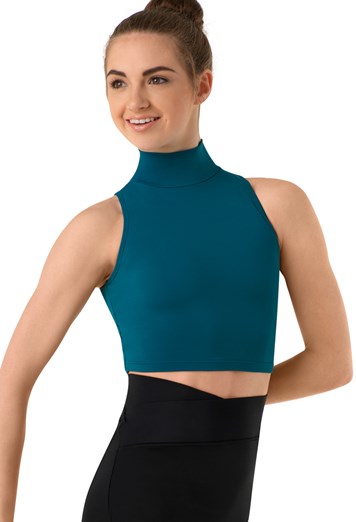 Crop Top With Crisscross Back