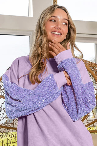 Star Sequin Sweater