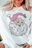 SANTA SEQUINS CHRISTMAS OVERSIZED SWEATSHIRT