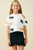 Sequin Bow Tee