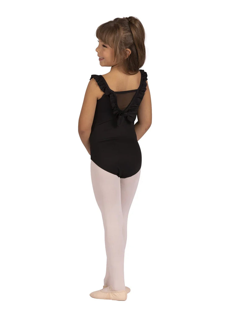 Ruffle Trim Leotard