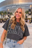 Saints Boxy Crop Tee
