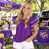 Ruffle Sleeve Gameday Top