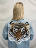 Tiger Sequin Denim Jacket - PRE-ORDER ONLY