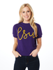 lsu glitter shirt