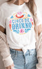 Cinco De Drinko PLUS SIZE Graphic Tee