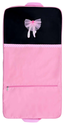 Pink & Zebra Garment Bag