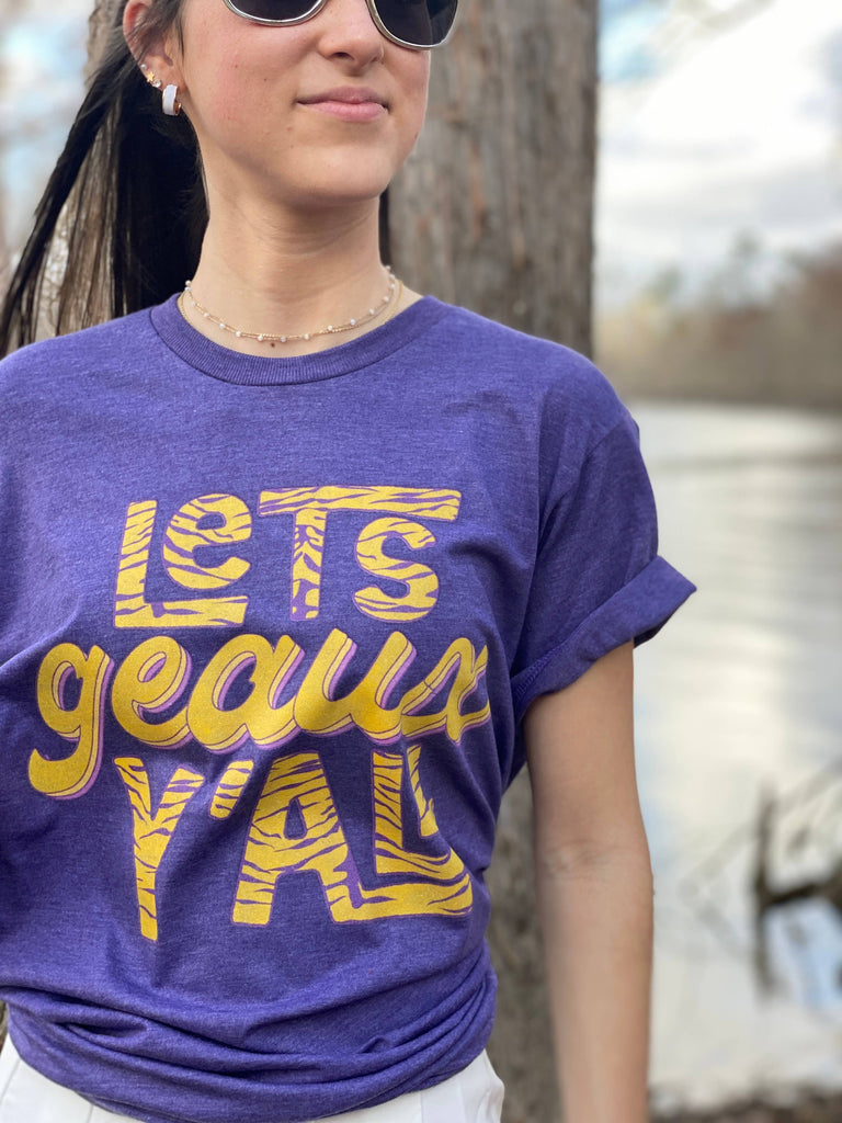 Let's Geaux Yall Tee