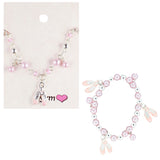 Pink Pearls Ballet Necklace